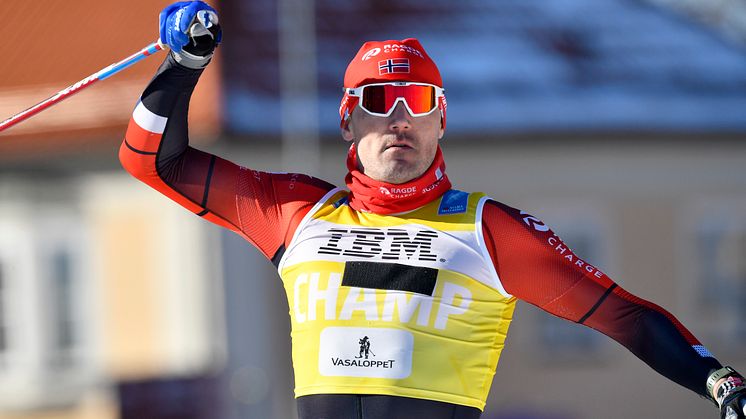 Andreas Nygaard winner of Vasaloppet 2022