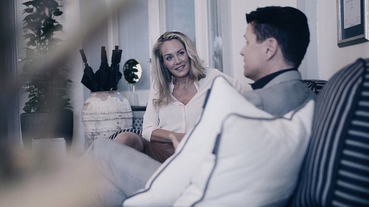 Lisa Gunnarsson, Nordenchef på LinkedIn och Peter Hellgren, vd på Consid.