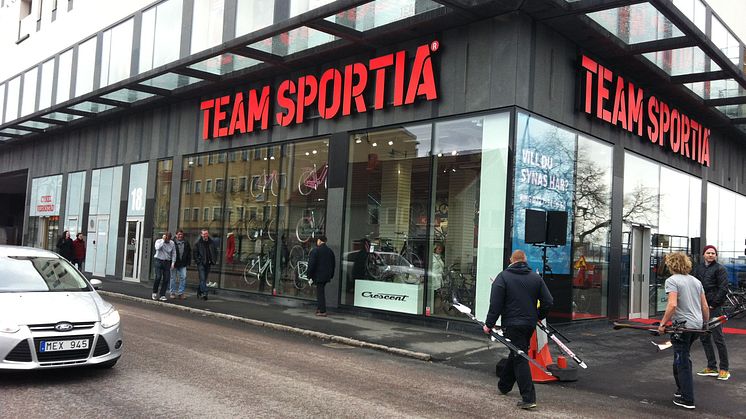 Team Sportia öppnar nya butiker i Jönköping och Borlänge