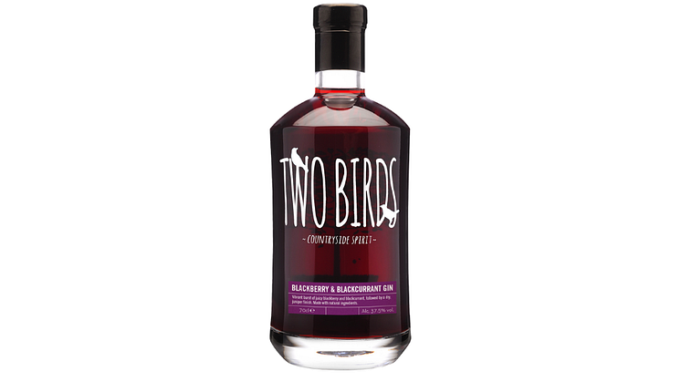 Nyhet – Two Birds Blackberry & Blackcurrant Gin