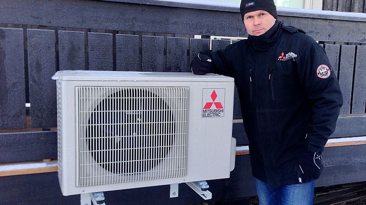 Testvinner varmepumpe klarer sprengkulde