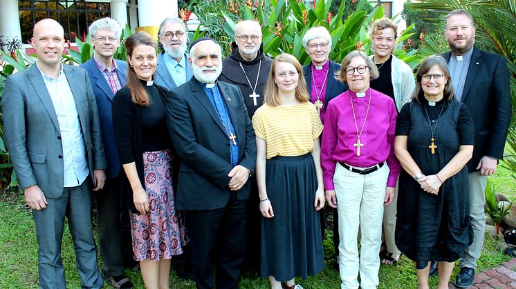 En ekumenisk delegation från Sveriges kristna råd har besökt troende i Indien och Myanmar. 
