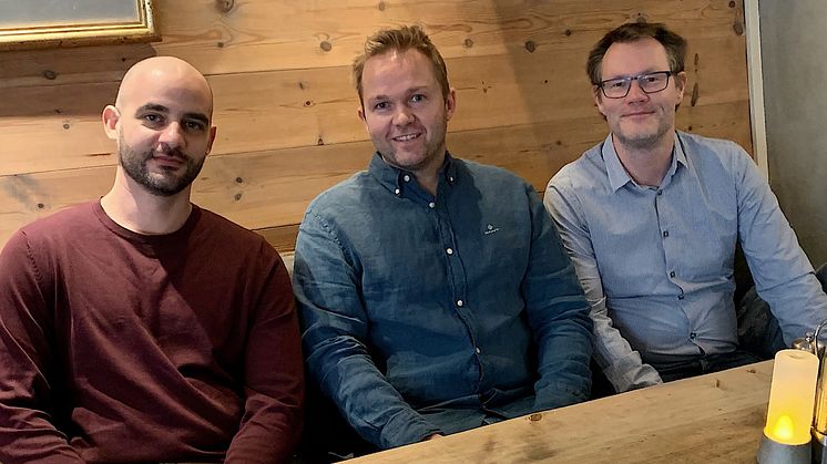 Teamet i  Omen Technologies, nytt bolag i Chalmers Ventures Accelerator