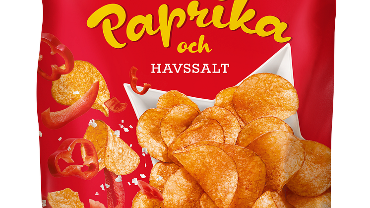 Estrella Paprika & Havssalt chips 275g, 175g