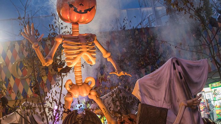 Halloween i Friheden åbner d. 10. oktober. Foto: Tivoli Friheden. 