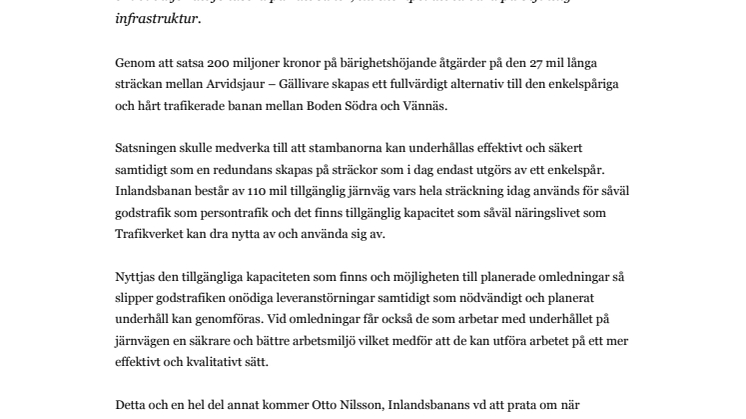 Möjligheternas järnväg