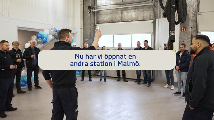 Invigning av Bilprovningen Malmö-Hanö