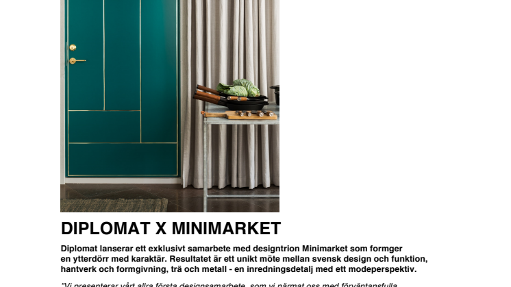 Diplomat x Minimarket