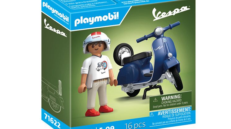 1969 Vespa 150 Sprint Veloce, Blau (71622) von PLAYMOBIL