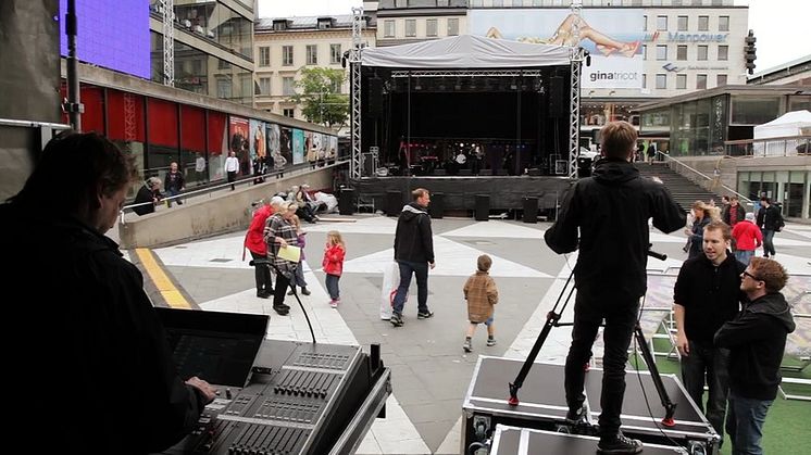 Invigning Ett Ljusare Sergels Torg