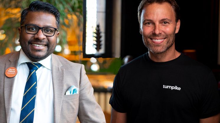 Trailblazers in Hospitality. David Viklund, General Manager at Clarion Hotel Sign and Carl Norberg, Founder at Turnpike Group