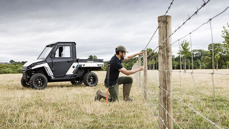 E-TRON AB presenterar Corvus Terrain EX4 - elektrisk fyrhjulsdriven UTV