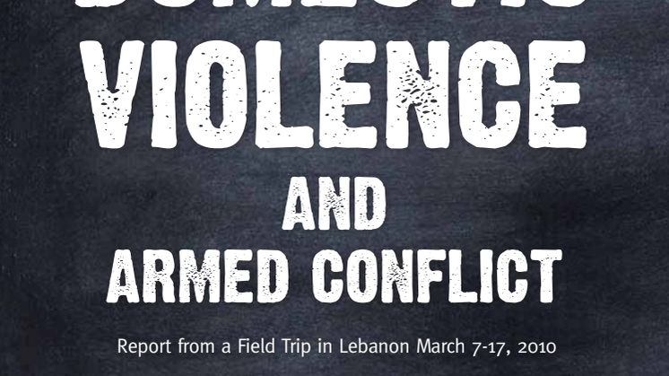Links between domestic violence and armed conflict