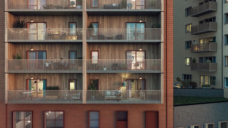 Riksbyggen säljstartar 80 bostäder i naturnära Haninge