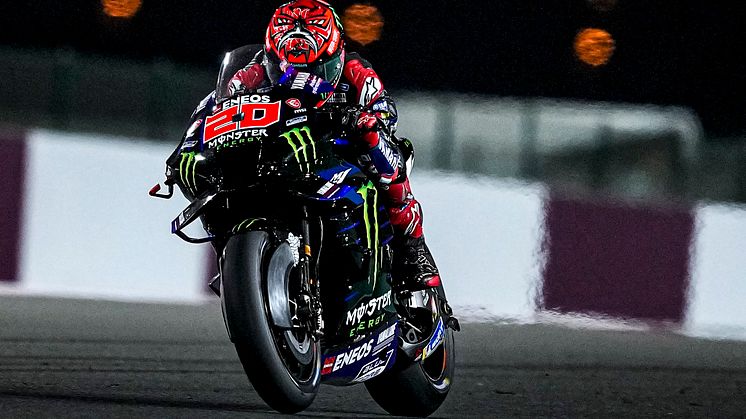 開幕戦を9位で終えた#20 F・クアルタラロ＆YZR-M1