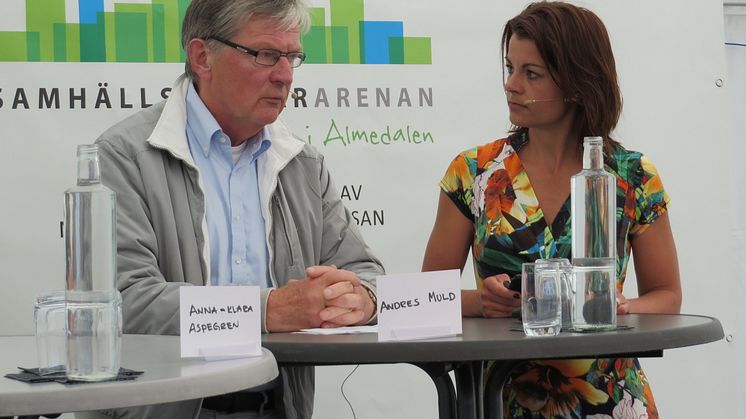 Andres Muld, Nationellt Renoveringscentrum och Anna Bellman, moderator