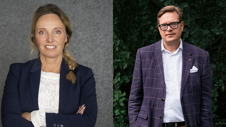 Anna Nordkvist Generalsekreterare för Svensk Bilsport och FIA Vice President Sport Europe och Anders Ydstedt, ordförande i KAKs expertråd.