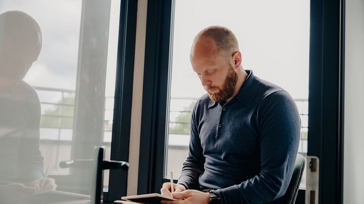 Mads Blybakken, kommunikasjonssjef i foodora