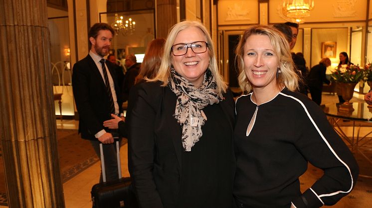 Katarina Saalo, Business Sweden och Susannes W Lindström, North Sweden Cleantech