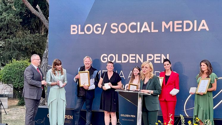Golden Pen Media Award Blog Social media