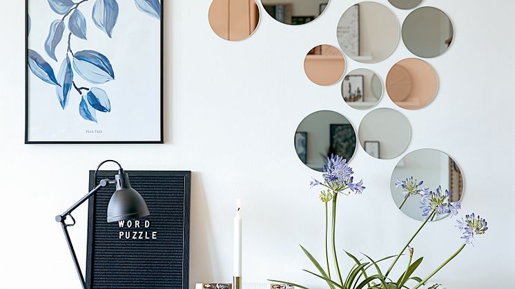 JYSK TREND ALERT: THE MORE THE MIRRORIER!  ON TREND WALL ART MIRRORS