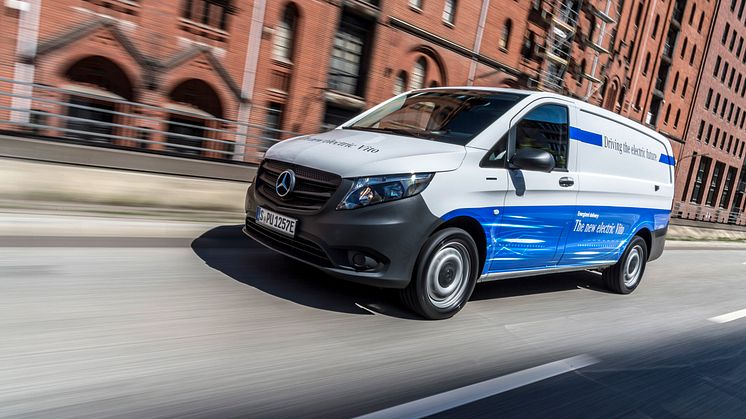 Mercedes-Benz frigiver danske priser på 100 % elektrisk Vito