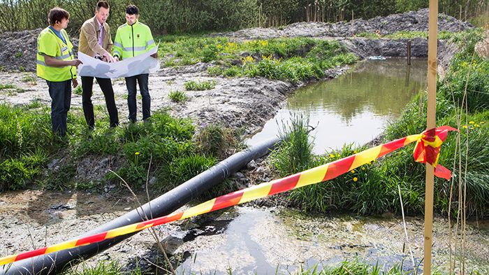 Nu börjar vi sanera efter Törsjöläckan