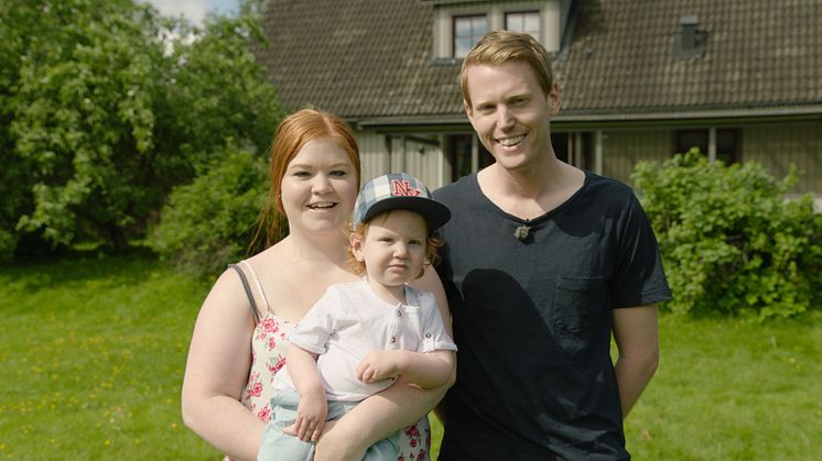 Sara, Tomas och Melker är årets vinnare av Sveriges Fulaste Trädgård