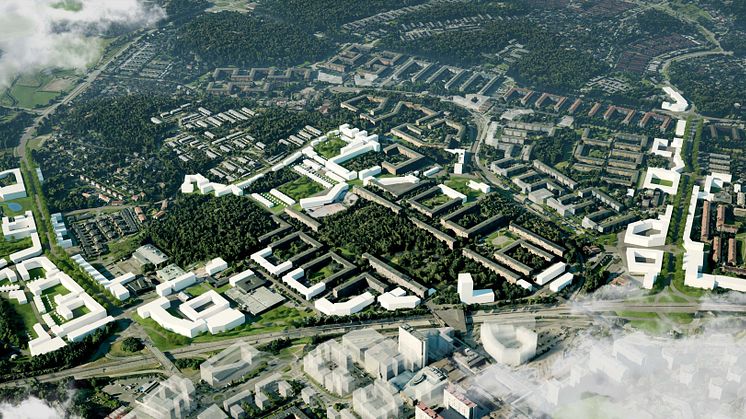 Samråd om program för Tynnered är ett av ärendena på byggnadsnämnden den 23 augusti. Bild: Göteborgs Stad.