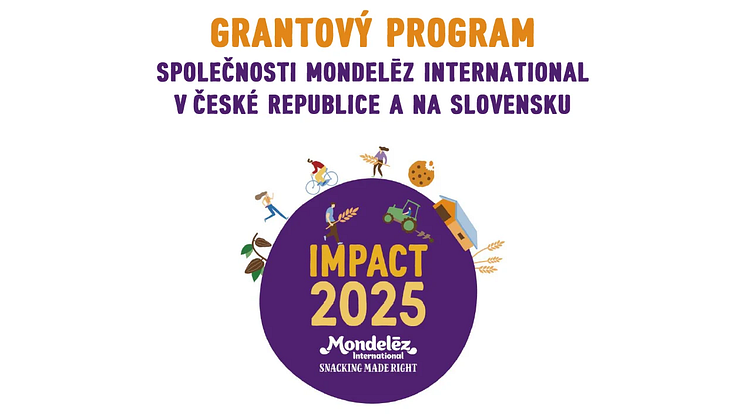 Výsledky Grantového programu společnosti Mondelēz International v České republice a na Slovensku za období duben 2021 - září 2021