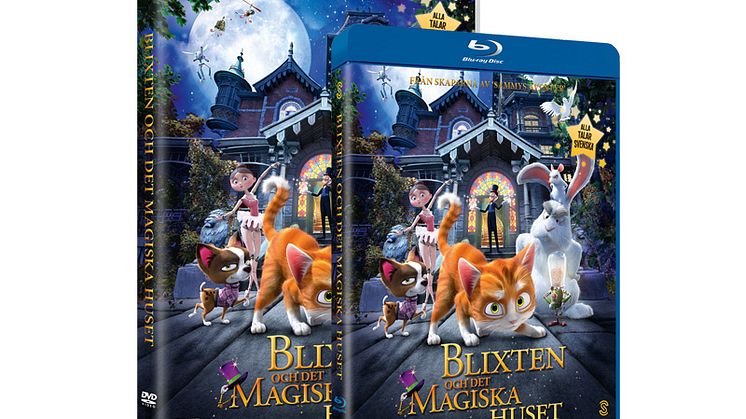 Massor av magi i spektakulära BLIXTEN OCH DET MAGISKA HUSET som släpps på DVD och Blu-ray 11 maj!