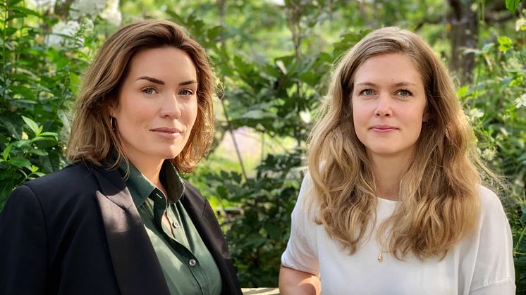 Emma Smart, CMO och Sandra Broberg, CFO på Zynka Group AB.