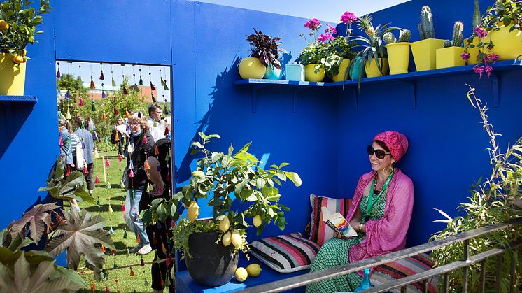 Malmö Garden Show - utställningsbalkong