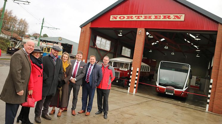 Opening of Beamish Museum’s new bus depot to preserve transport heritage