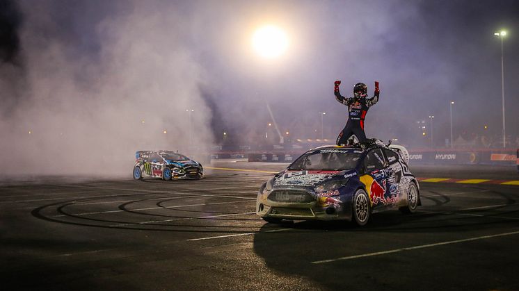 Joni Wiman on rallycrossin GRC-sarjan uusi mestari 