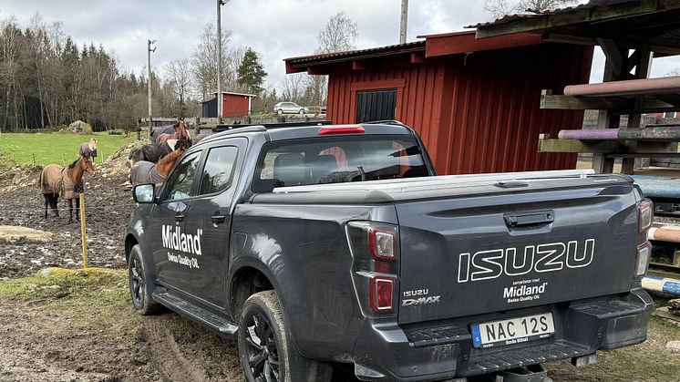 Rätt däck (och bil) ger bra traction i leran.