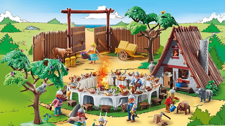 PLAYMOBIL_70931_Asterix_Großes Dorffest
