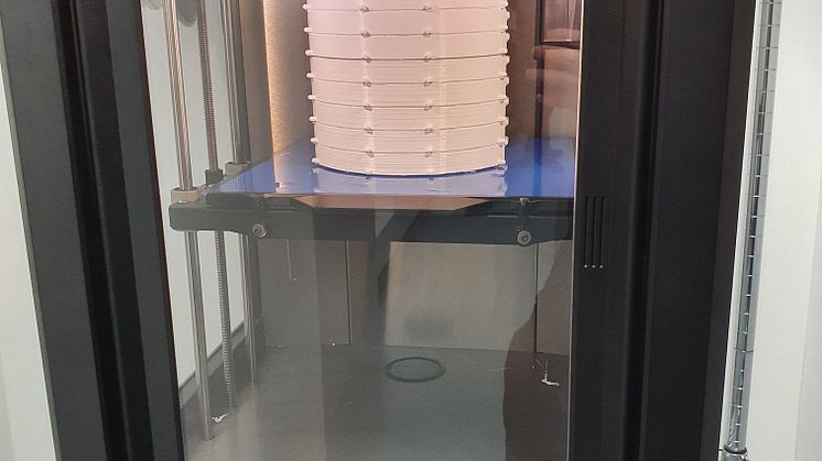 3D printing visor components at Northumbria University