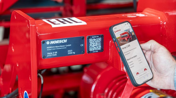 Introduserer QR-kode som den sentrale informasjonskilden