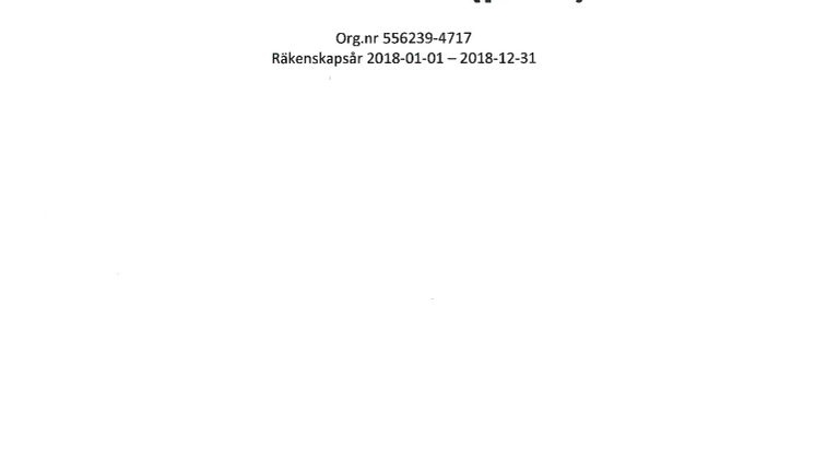 SoftOne Publ. AB Årsredovisning 2018