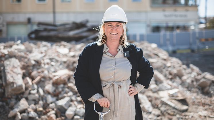 Anna Henriksson är VD på Sverigehuset AB och tycker det är roligt att skapa något unikt i Göteborg som håller mycket hög kvalitet. Bild: Sverigehuset