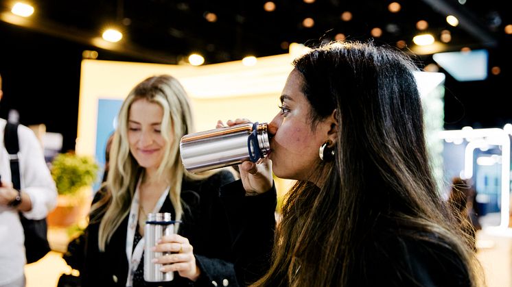 Bluewater is serving pure, great tasting healthier water in its sustainable, cool looking bottles to the tens of thousands of delegates at the COP 28 Climate Action Innovation Zone 