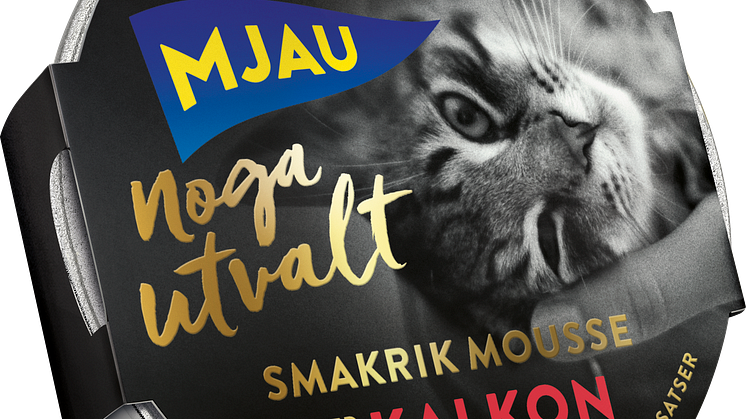 Mjau Noga Utvalt, smakrik mousse med kalkon