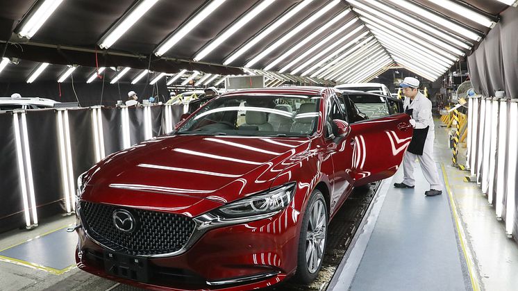 Mazda firar 50 miljoner byggda bilar