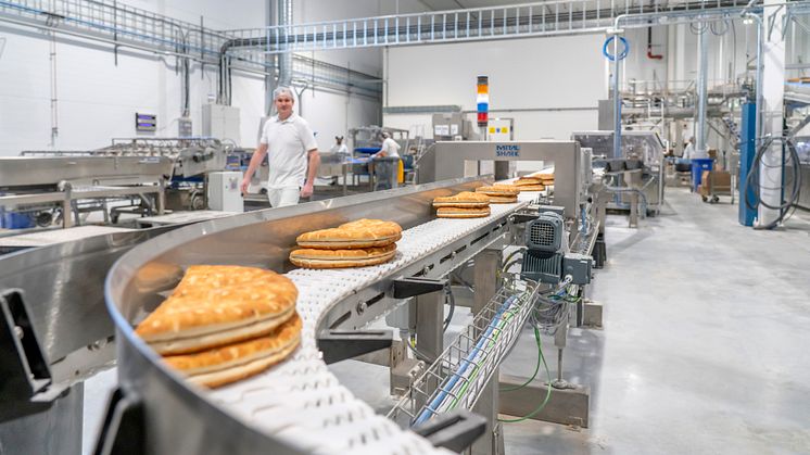 Polarbröds brödproduktion. 