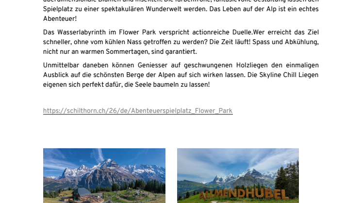 Allmendhubel - Flower Park
