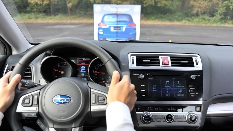 Den nye Subaru Outback får også topkarakterer i Euro NCAP