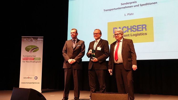 Hållbarhetspris till Dachser 