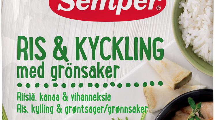 Ris & kyckling med grönsaker