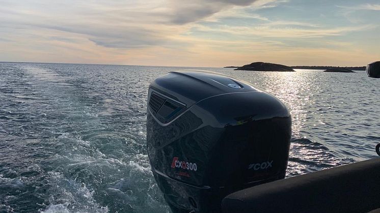 Public demos of Cox's CXO300 diesel outboard will be held at Genoa Boat Show this week